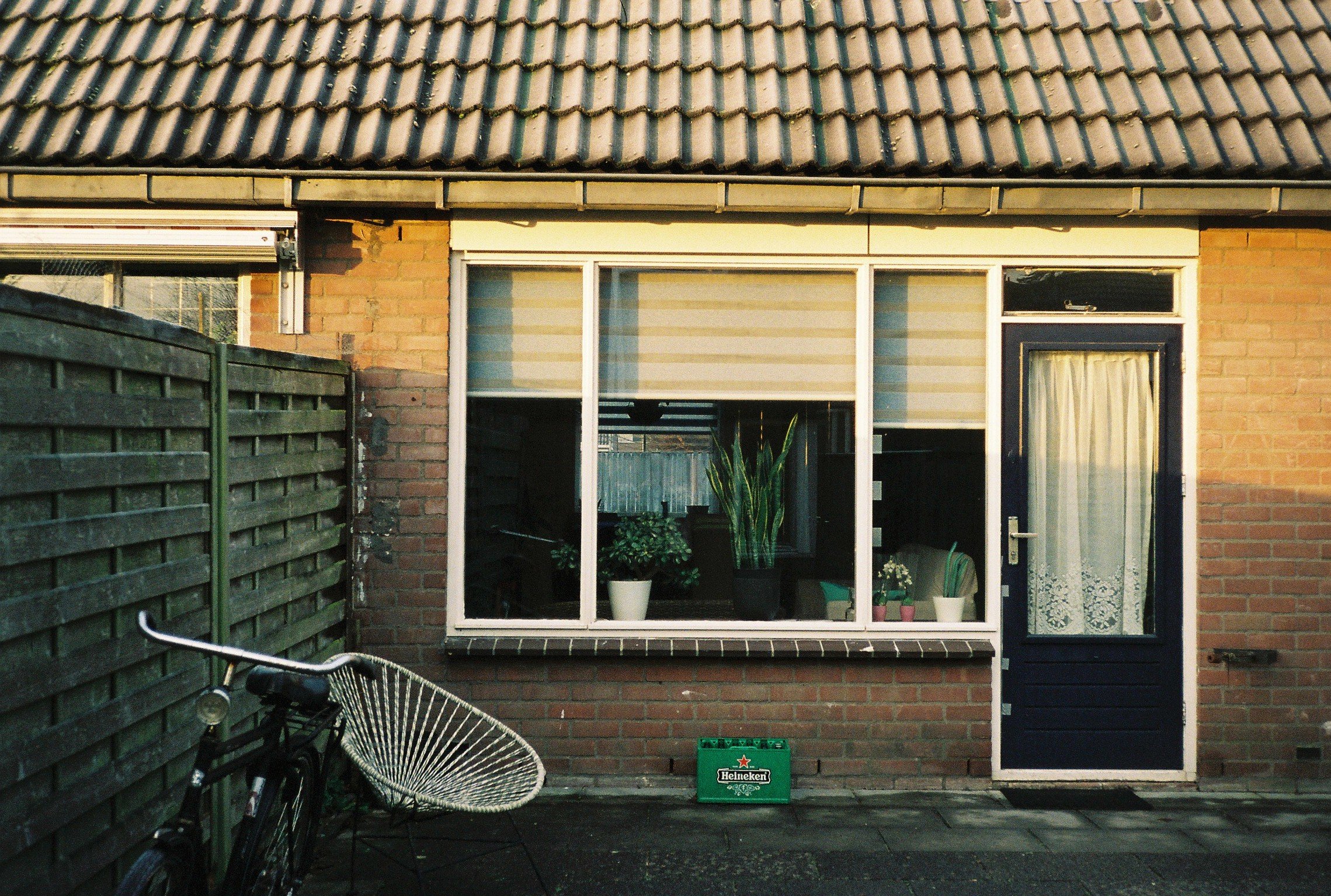 Exterior of Trams familys house.